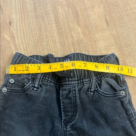 GAP Kids Black Straight Cut Stretch Jeans - Picture 5 of 6